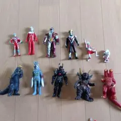 ウルトラマン 怪獣 ソフビ フィギュア 11体セット