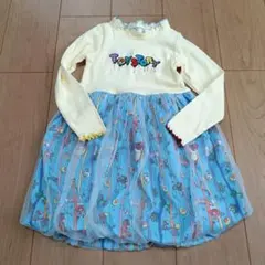 mewoo トイストーリー 長袖ワンピース 110