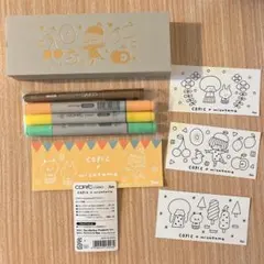 文具女子博限定 COPIC x mizutama SET ビタミン
