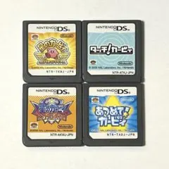 星のカービィ ドロッチェ団& ウルトラスーパーデラックス&他　DS 4本セット