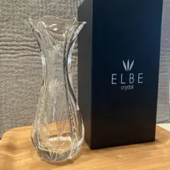 ELBE crystal 花瓶 透明クリスタル