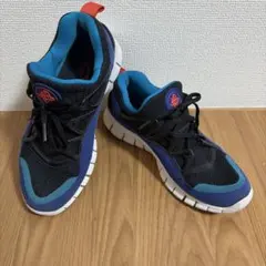 美中古★NIKE ナイキ エアハラチライト 黒/青/緑 26.5のサムネイル