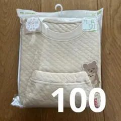 新品未開封　ユニクロ　キルトパジャマ　100