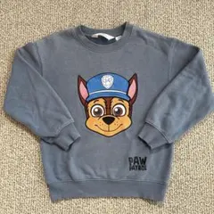 H&M パウ・パトロール トレーナー スウェット　チェイス　120㎝