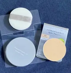 KISSME FERMEプレストパウダーUV EX.02 （ケース・パフは新品）のサムネイル