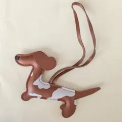ダックスフンド キーホルダー キーチャーム バッグチャーム レザーチャーム