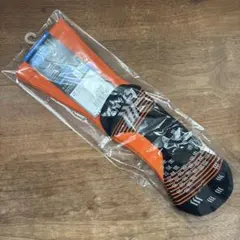 タビオ フットボール ソックス Lサイズ オレンジ日本製 サッカー フットサル