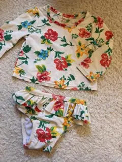 babyGap 花柄水着セット 6-12ヶ月