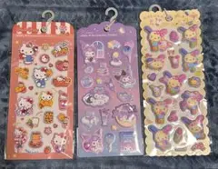 ジュエルマシュマロステッカーズ サンリオ 3枚セット 正規品
