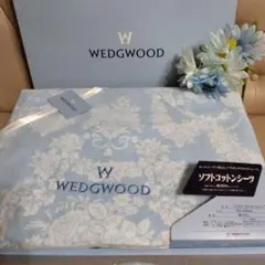 ★【訳あり】WEDGWOOD ウエッジウッドフラットシーツ（140X240㎝）★