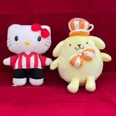 新品 2014年 サンリオ ハローキティ＆ポムポムプリン 40周年