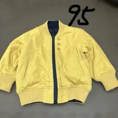 F.O.KIDS リバーシブルジャンパー 95cm 黄色