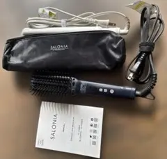 SALONIA 5-in-1 ストレートヘアブラシ&アイロン　2個セット！