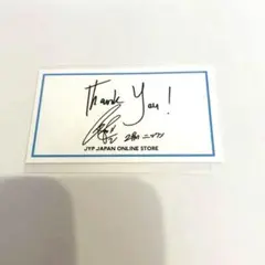 2PM ニックン JYP JAPAN ONLINE STORE 特典カード - メルカリ
