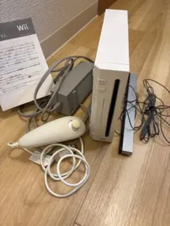 Nintendo Wii 本体 ソフト３本付