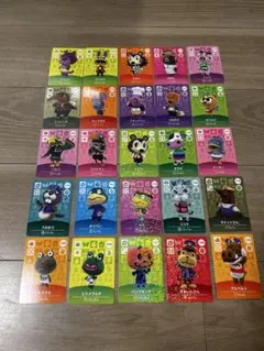 あつ森　amiiboカード　アミーボカード　まとめ売り　25枚