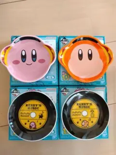 じ*こ様 カービィ キャラクター皿 4点セット