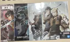 一番くじ　進撃の巨人　F賞　クリアポスター