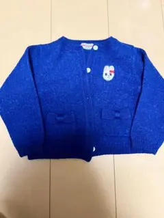 ミキハウス　ニットカーディガン　うさこ　90