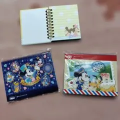 ミッキー＆フレンズ メモ帳3点セット