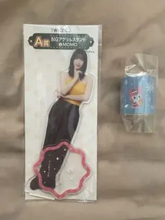 TWICE モモ 一番くじ ファミマパッキングテープ BIGアクリルスタンド