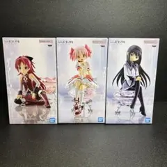 魔法少女☆まどかマギカフィギュア 3体セット