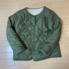 ikka イッカ　リバーシブルブルゾン