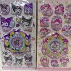 水シール２枚セット⭐︎マイメロ、クロミ