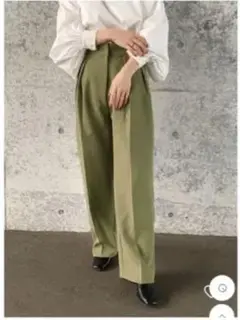 【SELECT MOCA BY SON】ダブルタックルーズデザインパンツのサムネイル