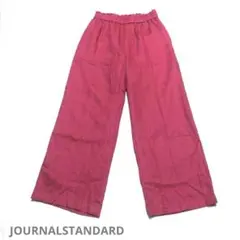 【美品】ジャーナルスタンダード リネンイージースラックスパンツ