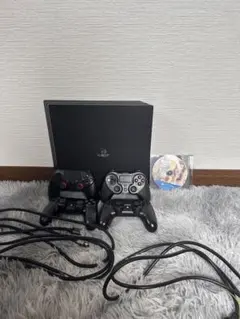 PS4Pro 1TB CUH-7100B コントローラー4台付き
