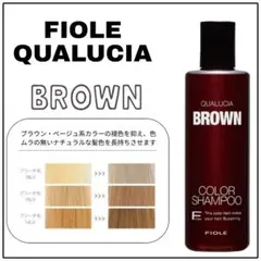 フィヨーレ クオルシア カラーシャンプー ブラウン 新品未使用 新品未開封のサムネイル