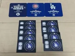 【未使用】MLB WORLD TOUR コースターステッカー