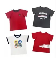 110サイズ　JR EAST キッズ 半袖 Tシャツ 4枚セット Tシャツ