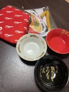 天下一品　ノベルティセット 5set ✴︎プラス千円で8点セット✴︎