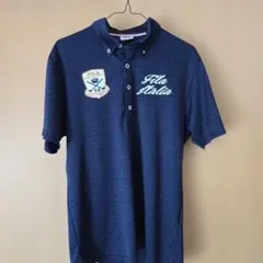 Fila ゴルフ ポロシャツ L ネイビー