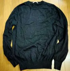 SLOANE クルーネックニット チャコールグレー　定価2.8万 サイズ3