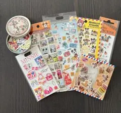 ミニーマウス＆ミッキー シールセット