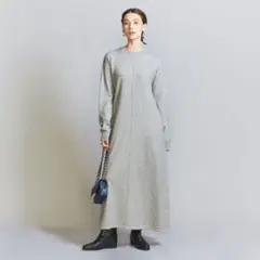 【最終値下げ】【美品】united arrows ワンピース グレー