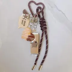 じゃらじゃらキーホルダー キーホルダー　バッグチャーム　キーリング　キーチャーム