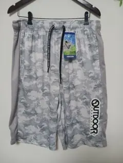 新品 OUTDOOR PRODUCTS DRYカモフラハーフパンツ 5L メンズのサムネイル