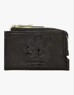 新品❣️カミオジャパン スヌーピー/コイン＆キーケース 黒 レザー
