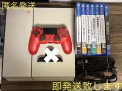 即発送 PS4 CUH-1100A 電源ケーブル類➕PS4ソフト7本セット