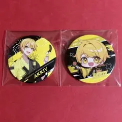 AMPTAKxCOLORS あっきぃ 缶バッジ 2nd デフォ アンプタック - メルカリ