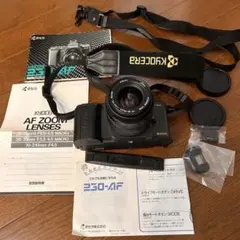 KYOCERA 250-AF 一眼レフカメラ　取り扱い説明書付き　京セラのサムネイル