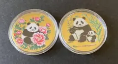 国賓熊猫 パンダ 10枚セット 中国 銀貨 玩賞品 国賓熊猫 パンダコイン 10枚セット 中国 銀貨 玩賞品