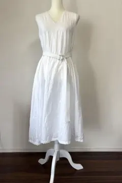 Max Mara studio パンチングレースホワイトワンピースのサムネイル