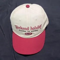 90s ベースボールキャップ　企業ロゴ　USA　アメリカ古着　vintage