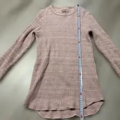 INHERIT ピンク 長袖カットソー