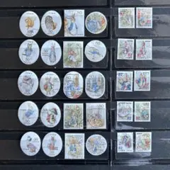 使用済切手　ラビット30枚m77